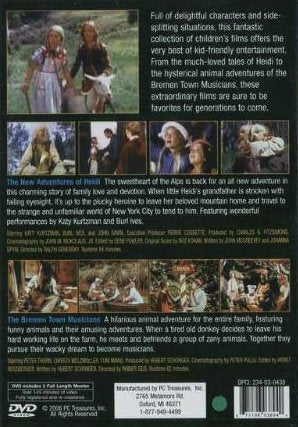 The New Adventures of Heidi/The Bremen Town Musicians Double Feature