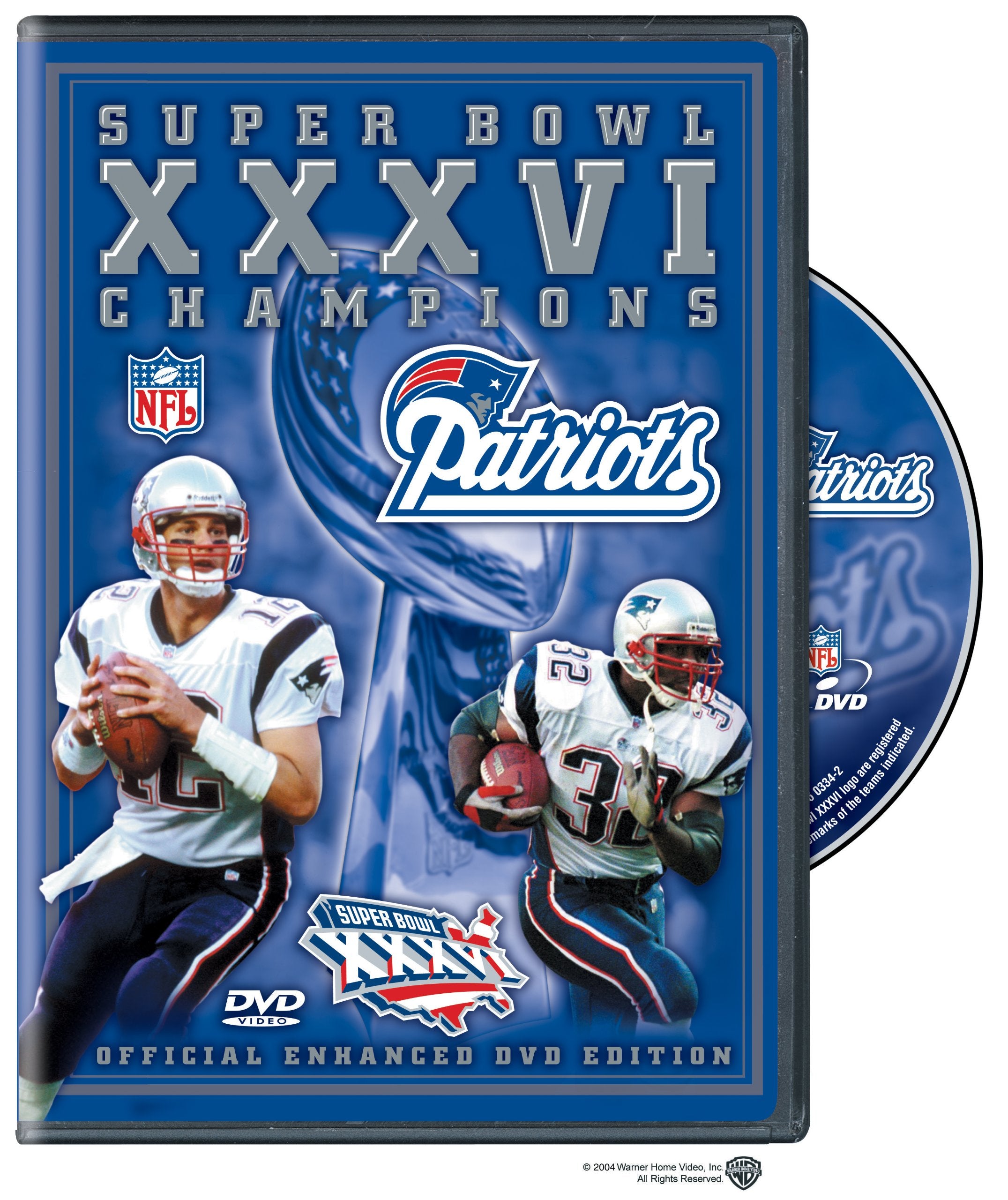 NFL Super Bowl XXXVI: New England Patriots