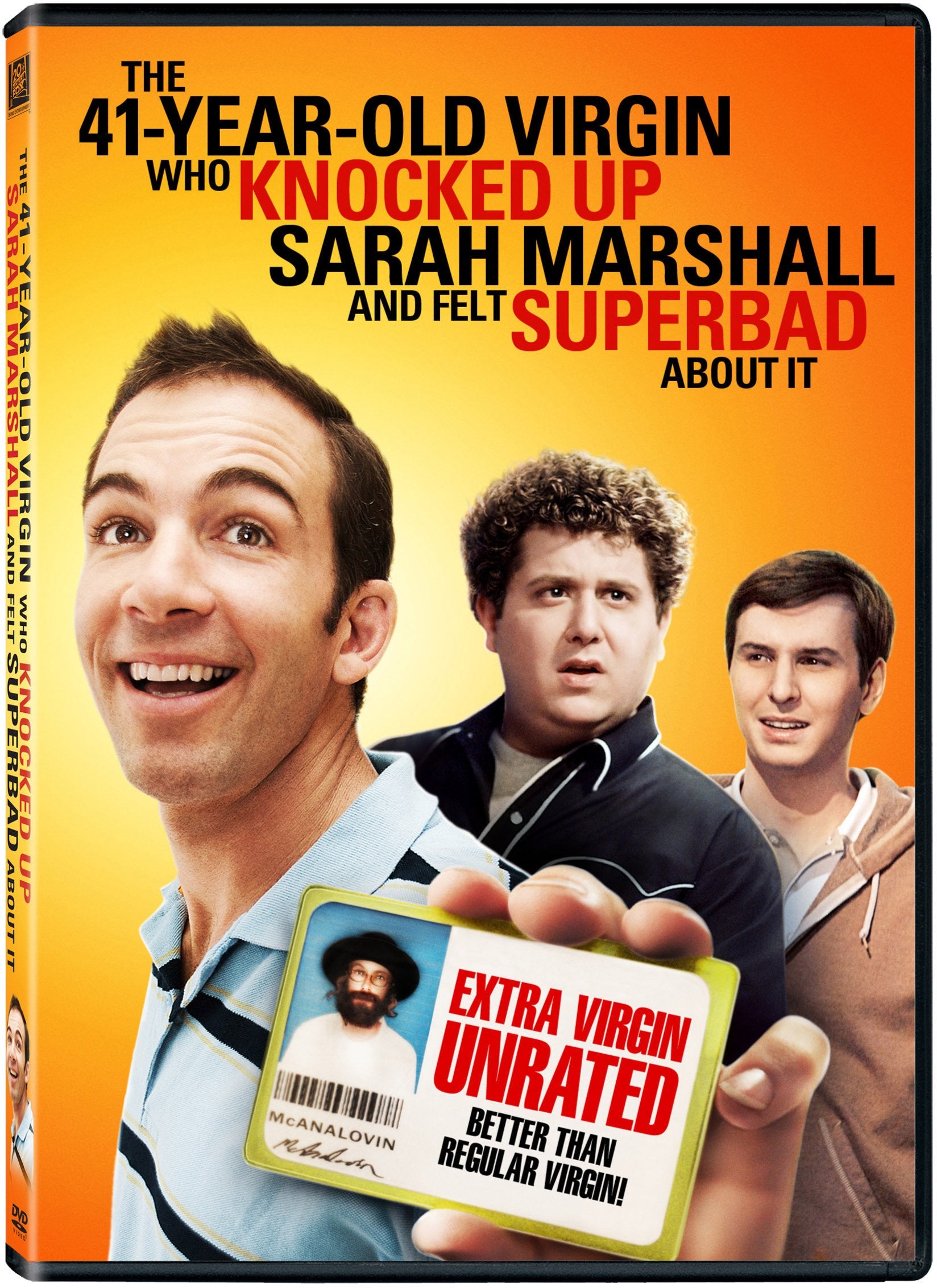 41-Year-Old Virgin Who Knocked Up Sarah Marshall and Felt Superbad About It