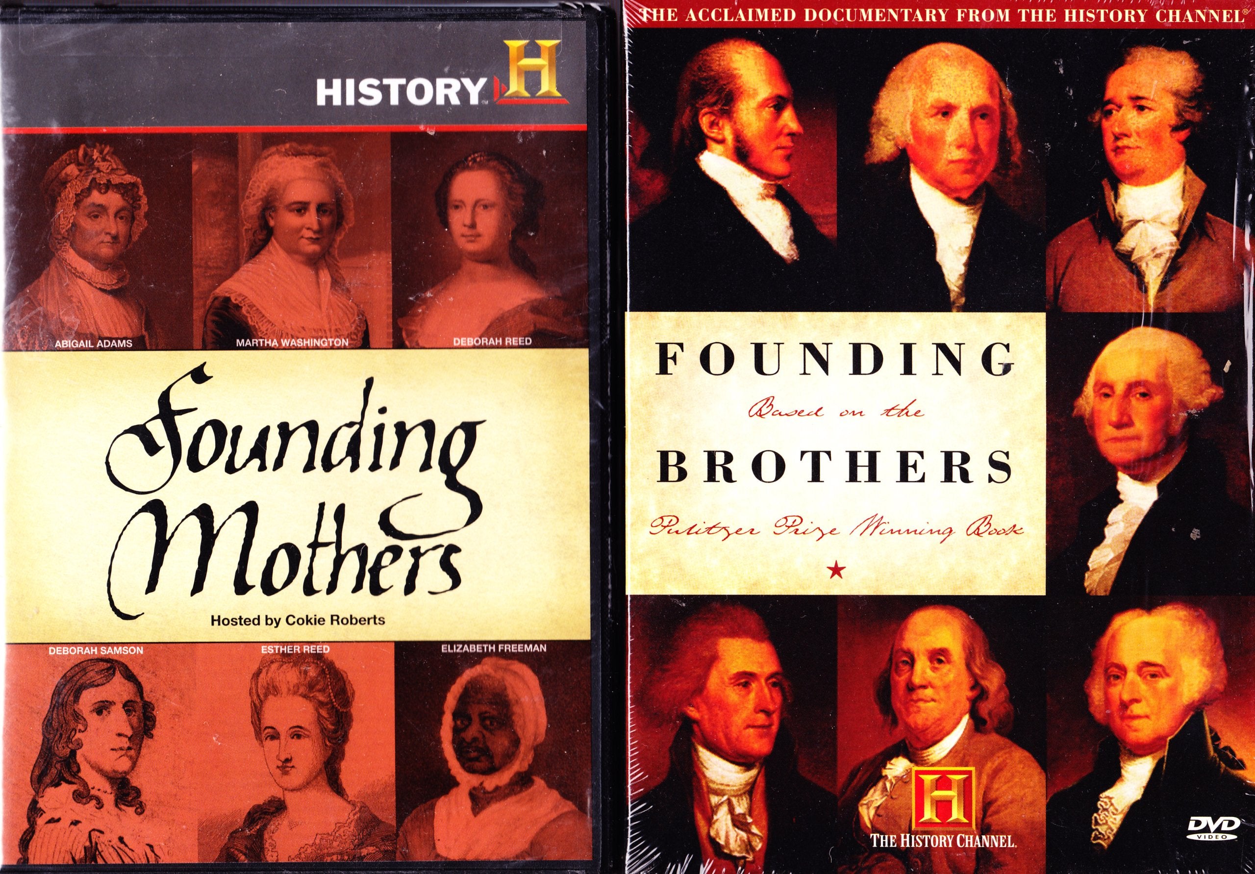 Founding Brothers , Founding Mothers : The History Channel 2 Pack Collection - 3 Disc Box Set