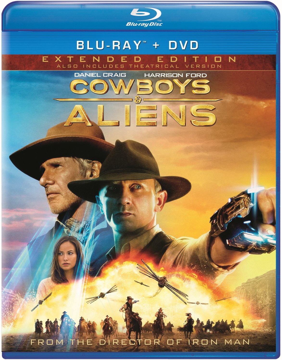 COWBOYS & ALIENS [BLU-RAY]