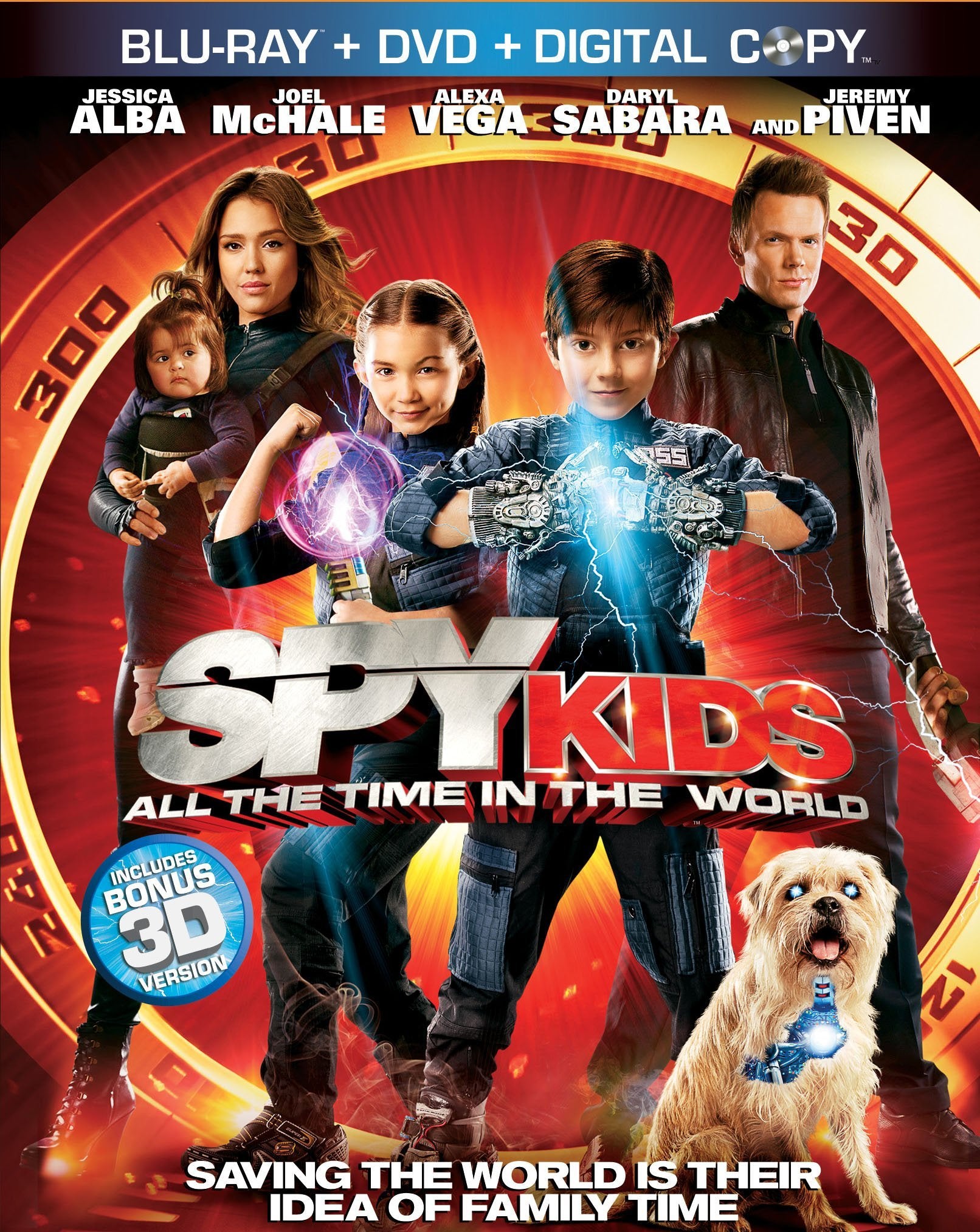 Spy Kids 4 (3D Blu-ray + Blu-ray + DVD + Digital Copy)