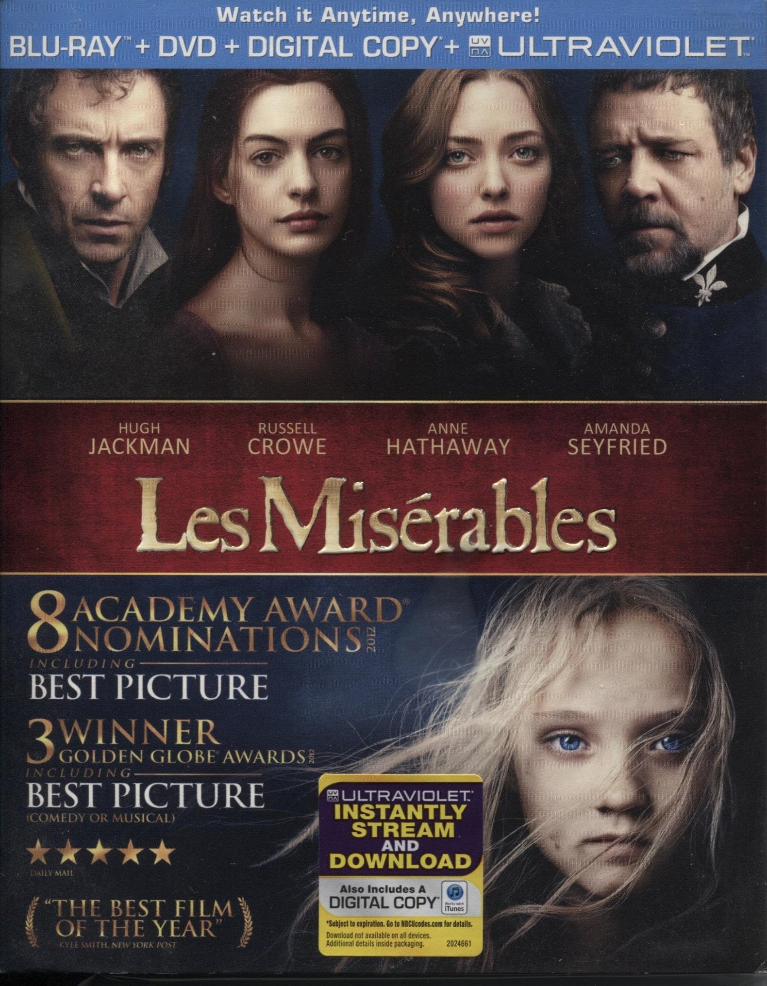 LES MISRABLES (2012) [BLU-RAY]