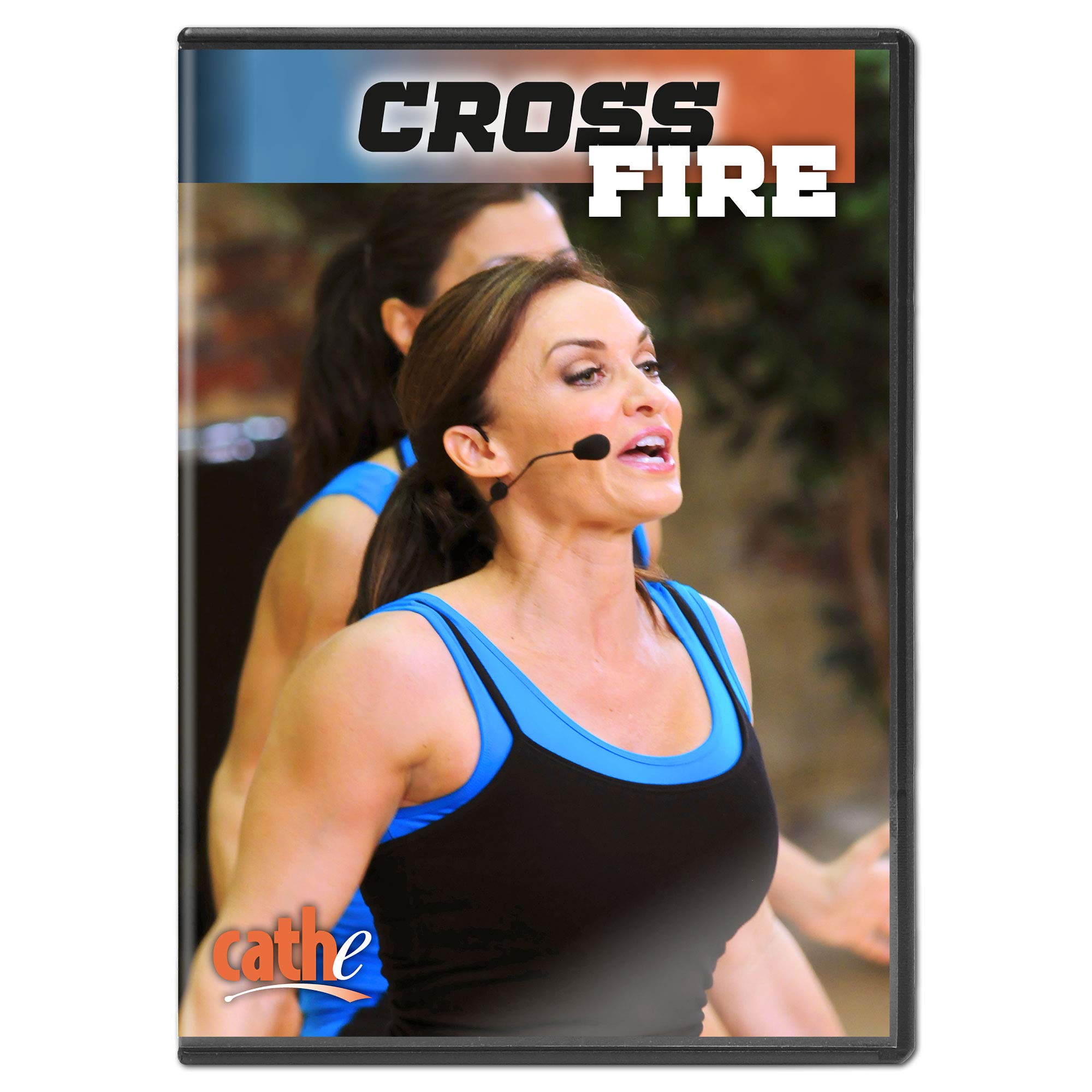 Cathe Friedrich CrossFire Metabolic Cardio HiiT Aerobics DVD - Use This Fitness HIIT Workout For Weight Loss, Burn Fat, Cardio, and To Crush Calories