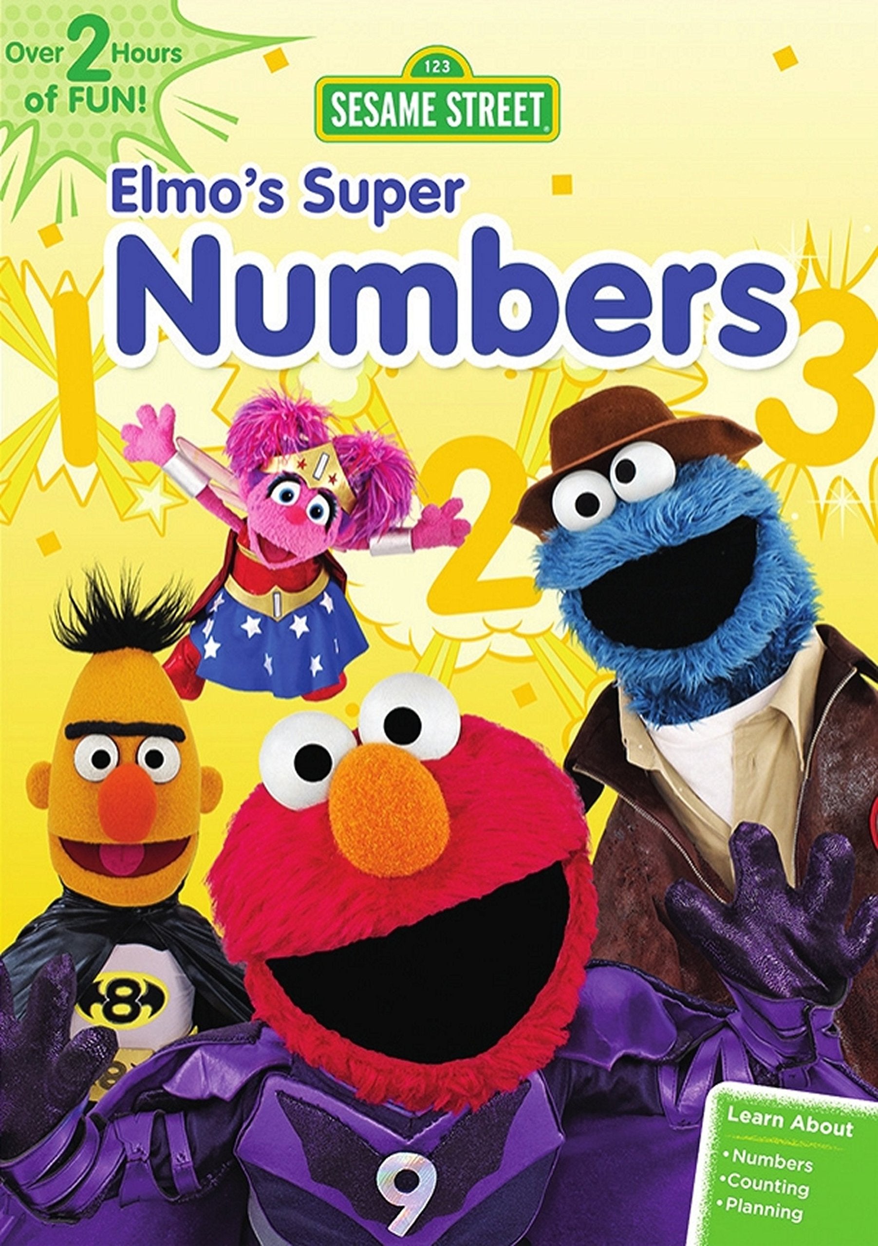 Sesame Street: Elmo's Super Numbers [DVD]