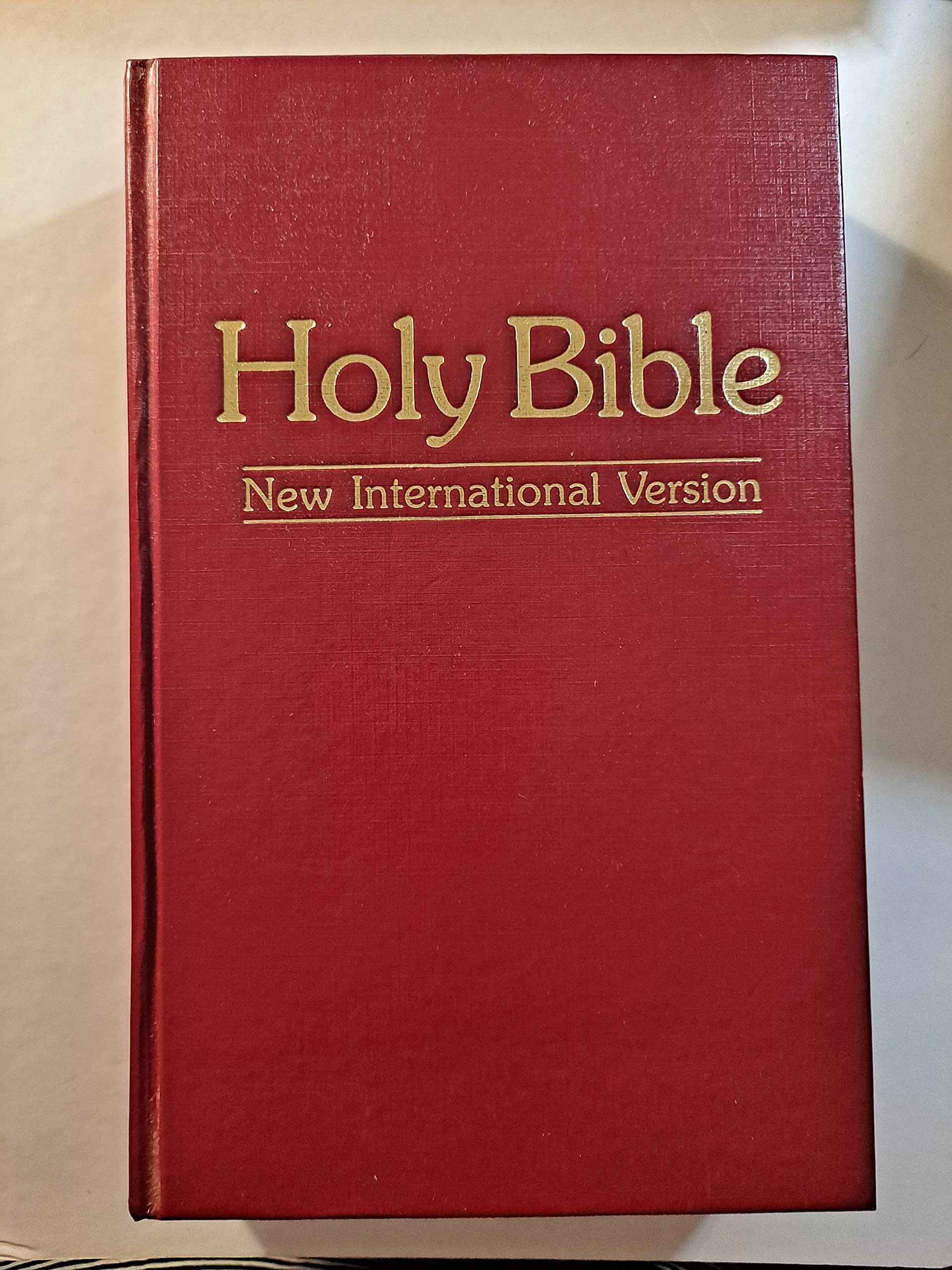 Holy Bible: New International Version by international bible society (1984-05-03)