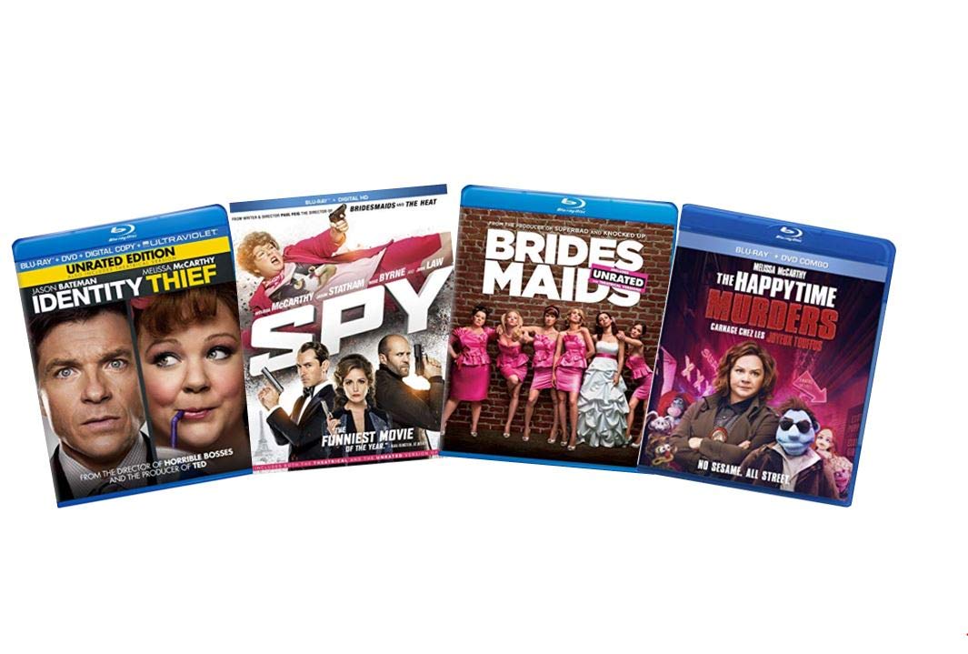 Melissa McCarthy COLLECTION Spy/ Bridesmaid /Identity Thief / The Happy Time Murders