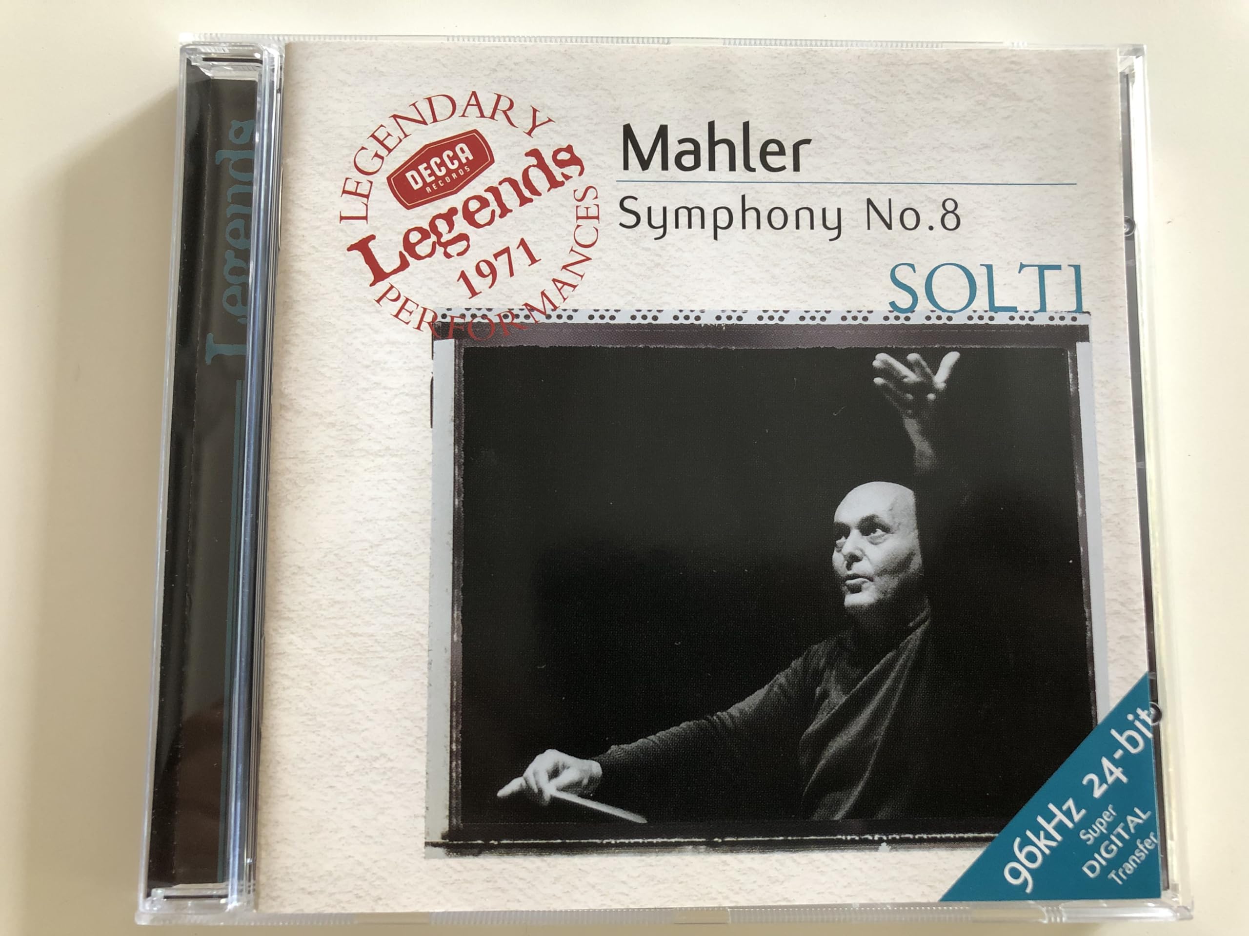 Mahler: Symphony No. 8 / Popp · Auger · Minton · Harper · Kollo · Shirley-Quirk · Talvela · Chicago SO · Solti - 1087