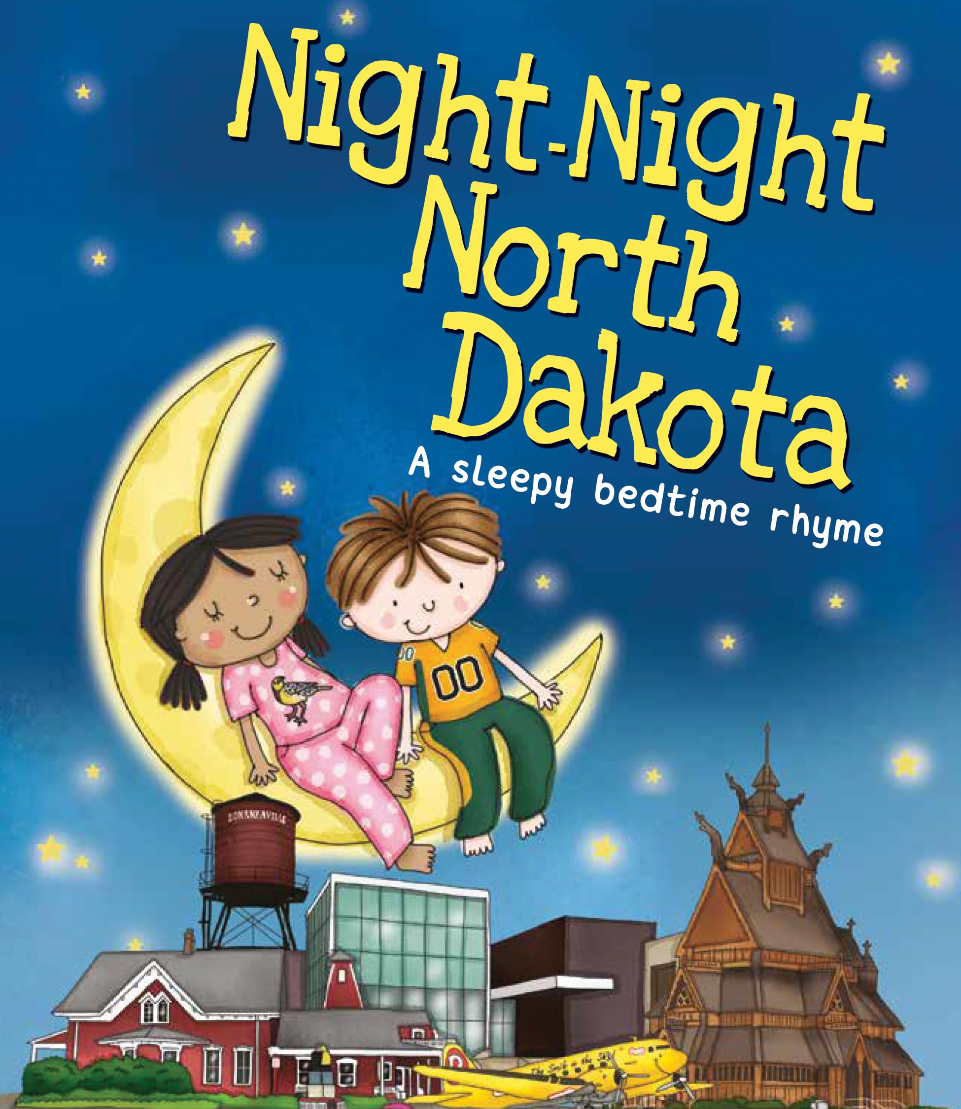 Night-Night North Dakota: A Sweet Goodnight Board Book for Kids and Toddlers - 8839