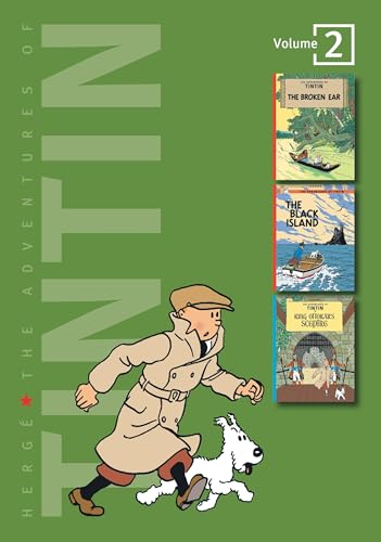 The Adventures of Tintin, Vol. 2: The Broken Ear / The Black Island / King Ottokar's Sceptre (3 Volumes in 1) - 1705