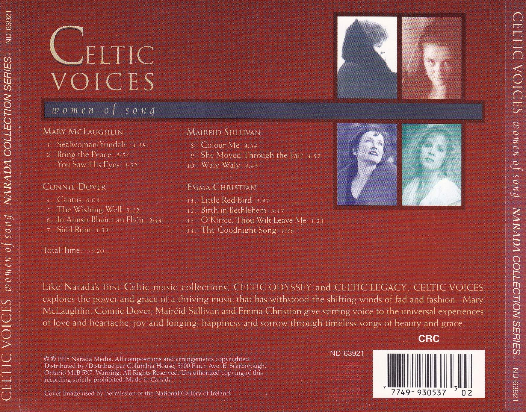 CELTIC VOICES: WOMEN OF SONG - 4512