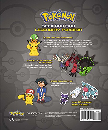 Pokémon Seek and Find: Legendary Pokémon - 6731