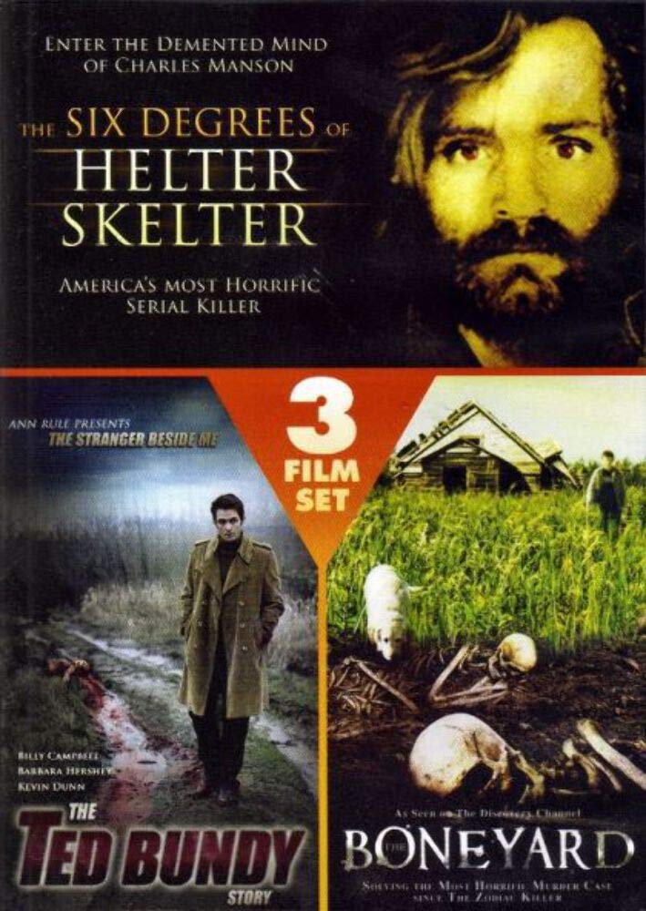 Triple Feature Thriller: The Six Degrees of Helter Skelter/The Ted Bundy Story/Boneyard - 8817