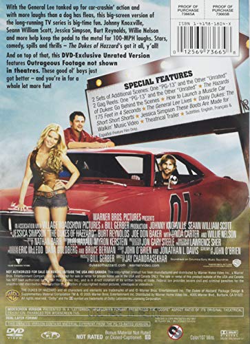 The Dukes of Hazzard (Unrated Widescreen Edition) - 3933