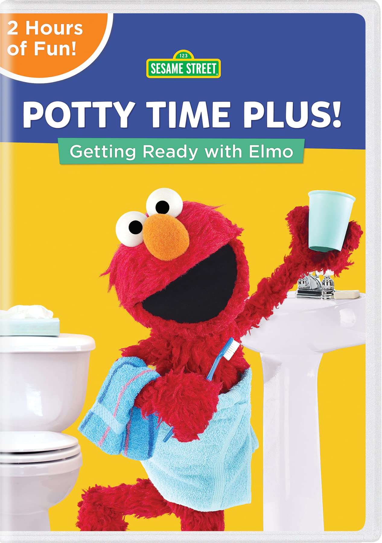 Sesame Street: Potty Time PLUS! Getting Ready with Elmo [DVD] - 266