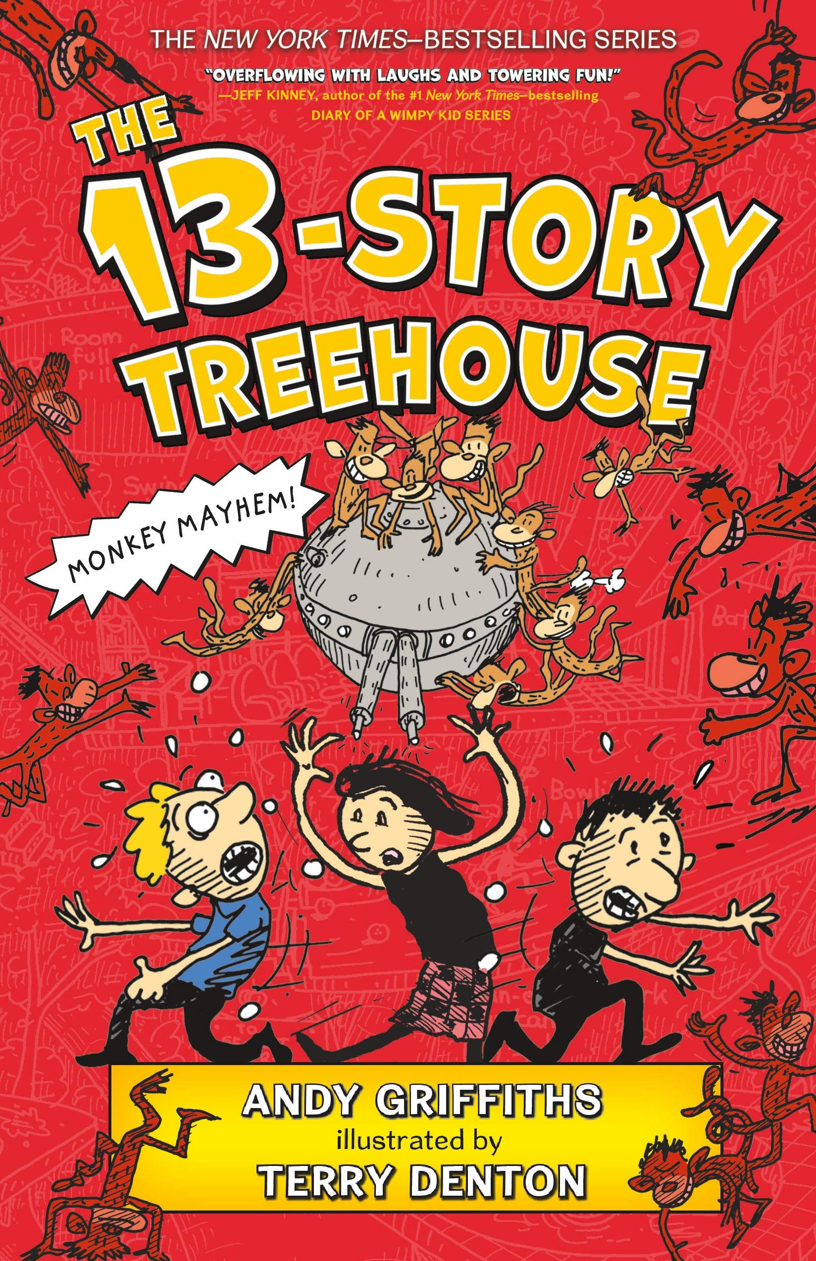 The 13-Story Treehouse: Monkey Mayhem! (The Treehouse Books, 1) - 2086