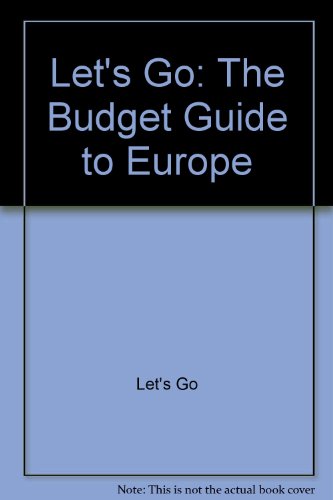 Let's Go: The Budget Guide to Europe, 1996 - 8047