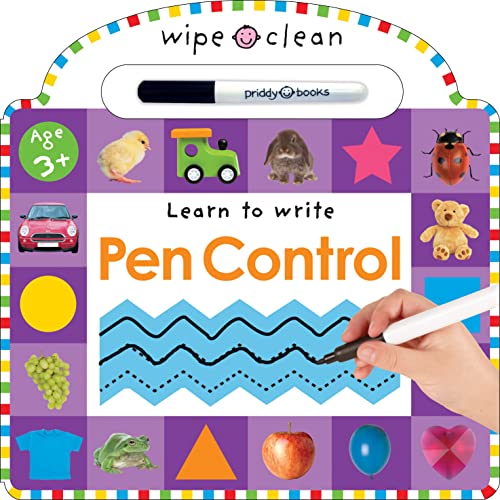 Wipe Clean: Pen Control (Wipe Clean Learning Books) - 6704