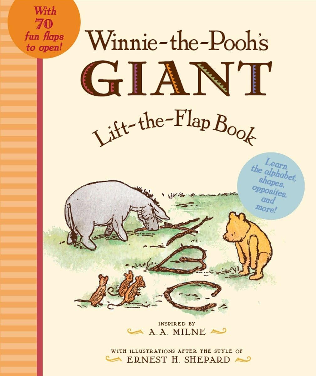 Winnie the Pooh's Giant Lift the-Flap - 9843