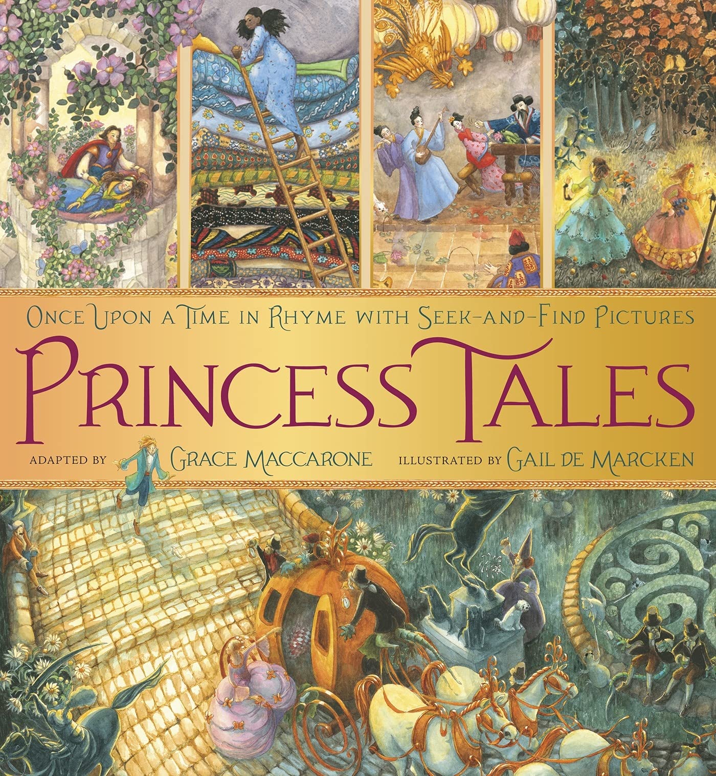 Princess Tales: Once Upon a Time in Rhyme with Seek-and-Find Pictures - 5075