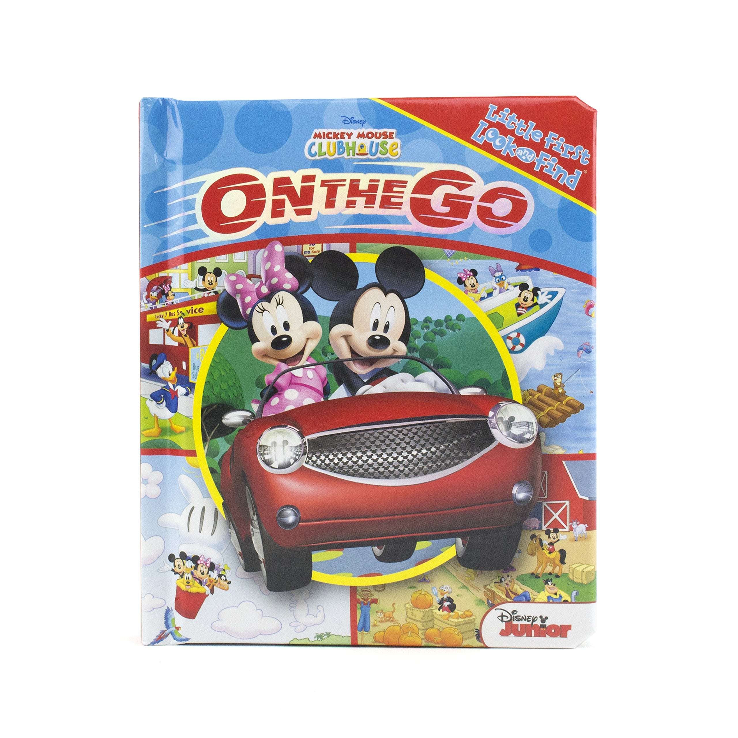 Mickey Mouse Clubhouse - On the Go - Little First Look and Find Activity Book - PI Kids - 2227