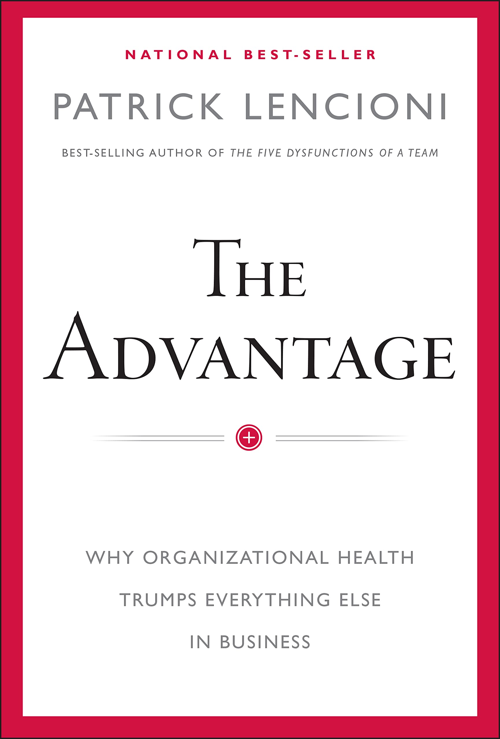 THE ADVANTAGE: WHY ORGANIZATIONA - 6077