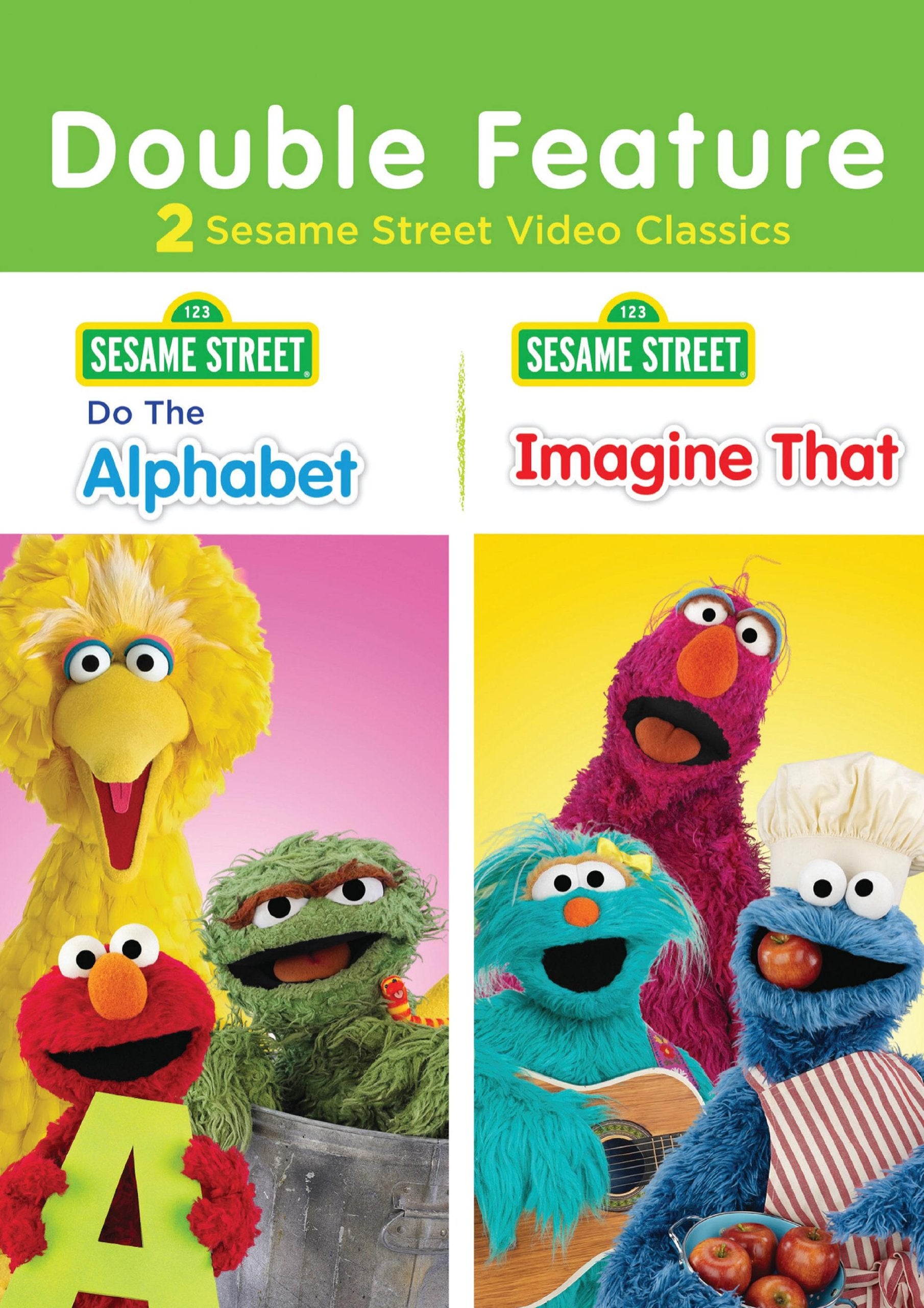 Sesame Street Double Feature: Do the Alphabet / Imagine That [DVD] - 8904