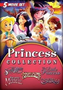 Princess Collection (Little Mermaid, Pocahontas, Cinderella, Snow White, Little Princess) - 9414