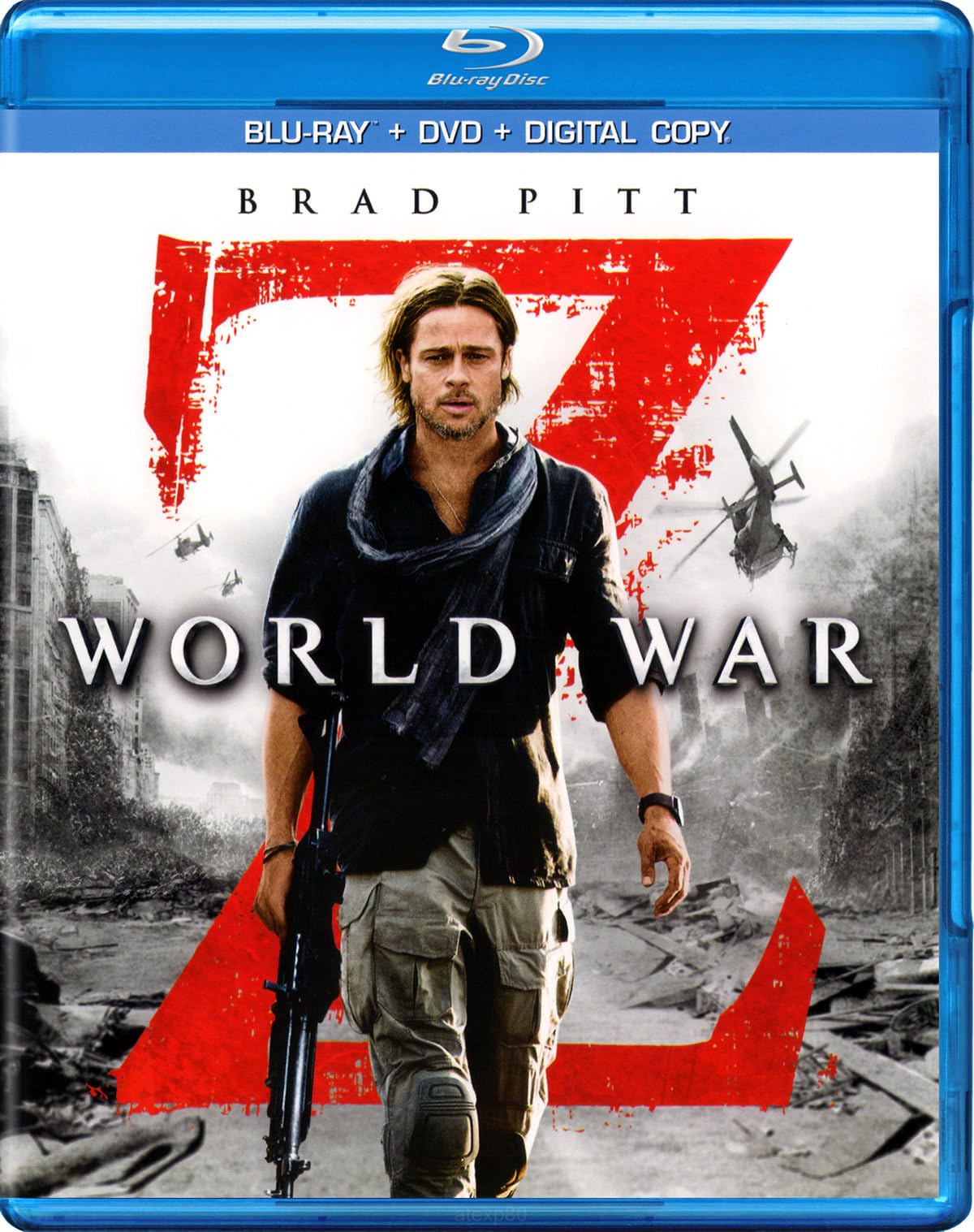 WORLD WAR Z (BLU-RAY + DVD + DIG - 814