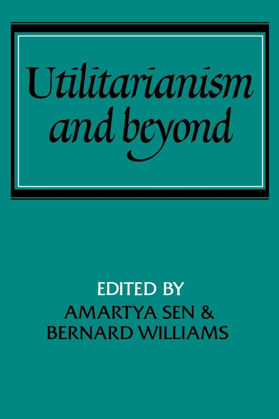 Utilitarianism and Beyond - 5590