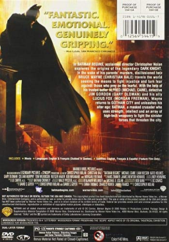 Batman Begins (Single-Disc Widescreen Edition) - 2234