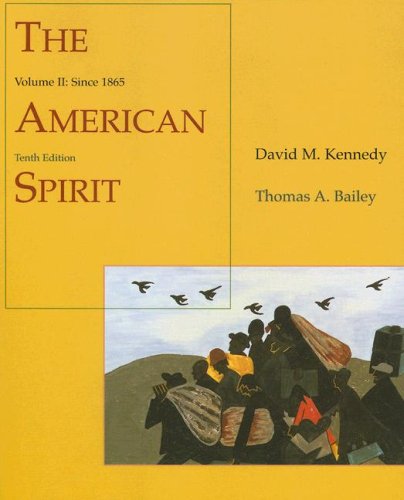 The American Spirit: United States History as Seen by Contemporaries, Volume II: Since 1865 - 2508