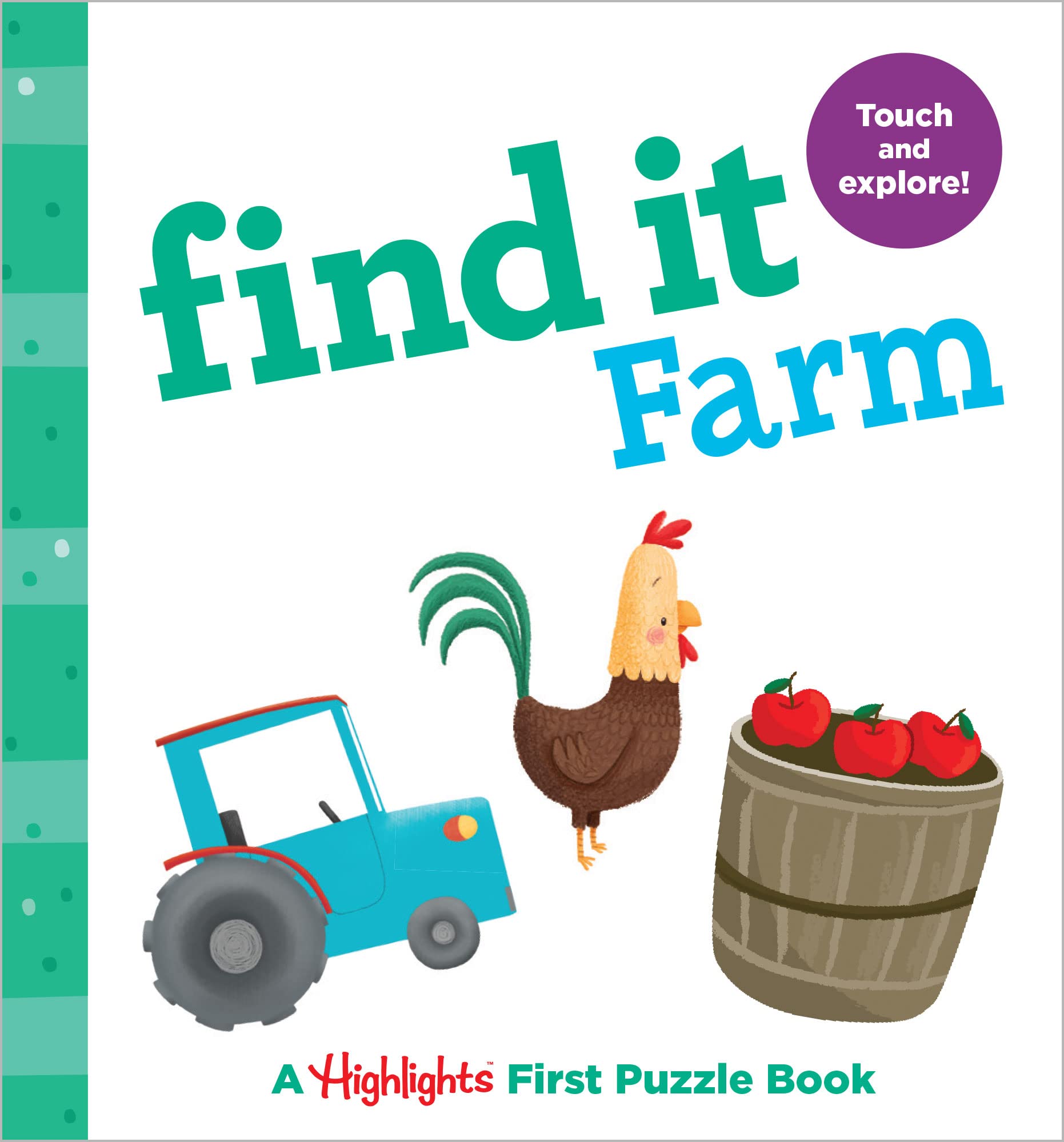 Find It Farm: Baby's First Puzzle Book (Highlights Find It Board Books) - 695