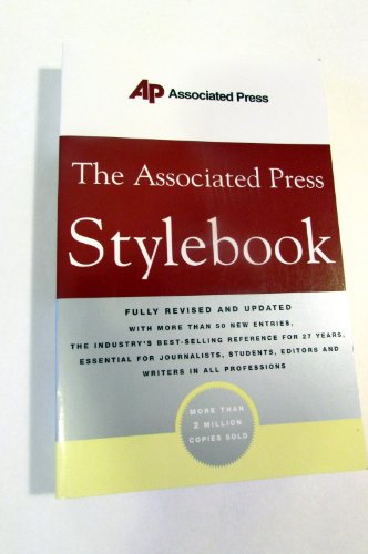 The Associated Press Stylebook - 4203