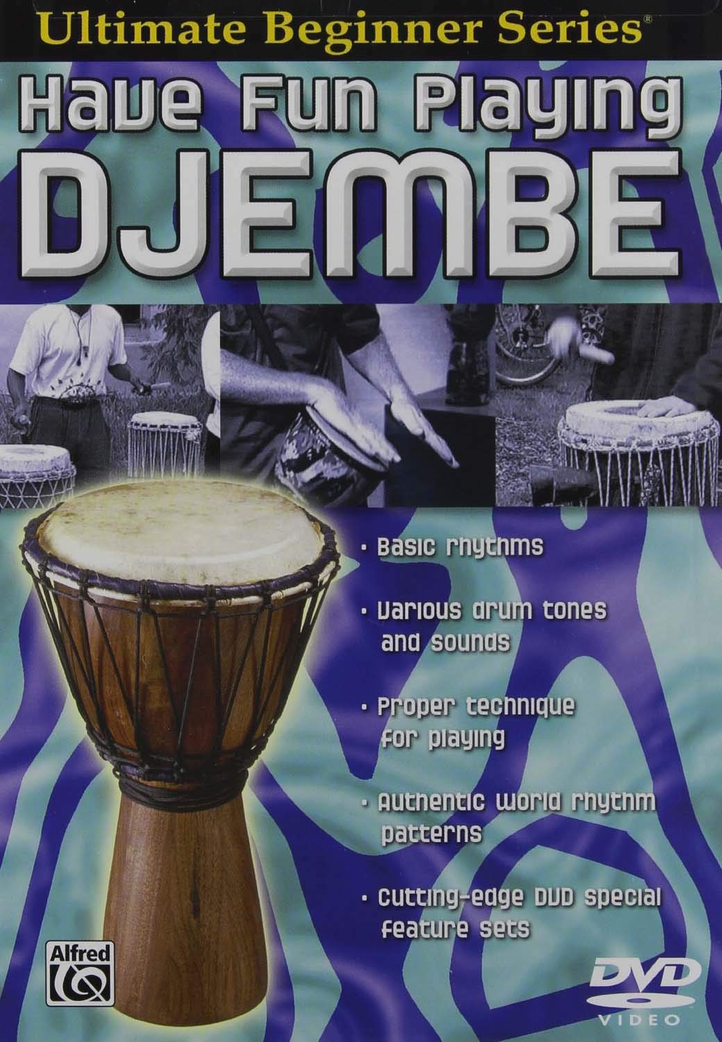 Ultimate Beginner Have Fun Playing Hand Drums: Djembe, Steps One & Two (DVD) - 9243