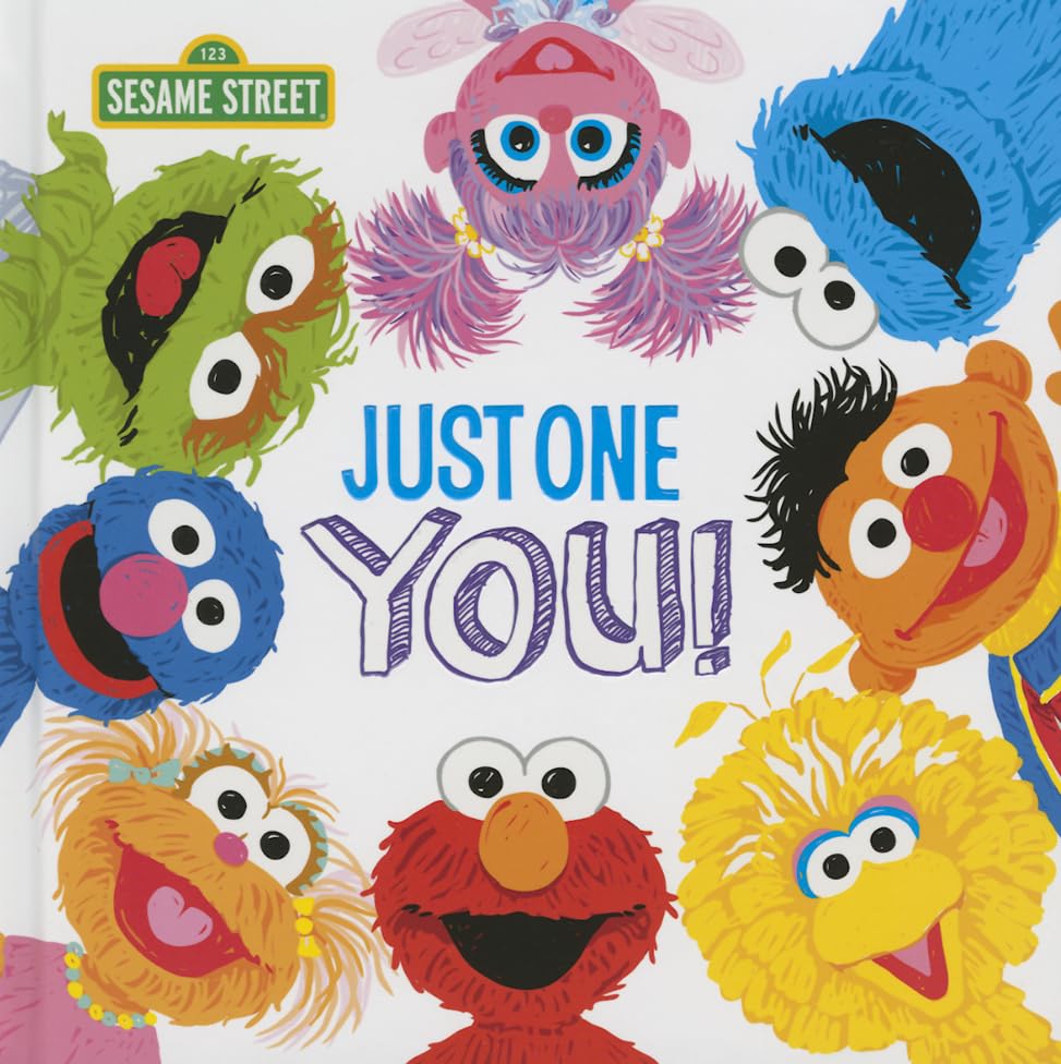 Just One You!: A Celebration Story About Your Special Child with Elmo, Cookie Monster, and More! (Christmas Gifts for Kids) (Sesame Street Scribbles) - 6515