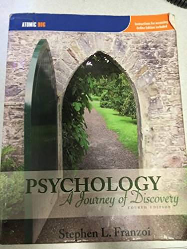 Psychology: A Journey of Discovery - 4899