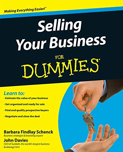 Selling Your Business For Dummies - 1905