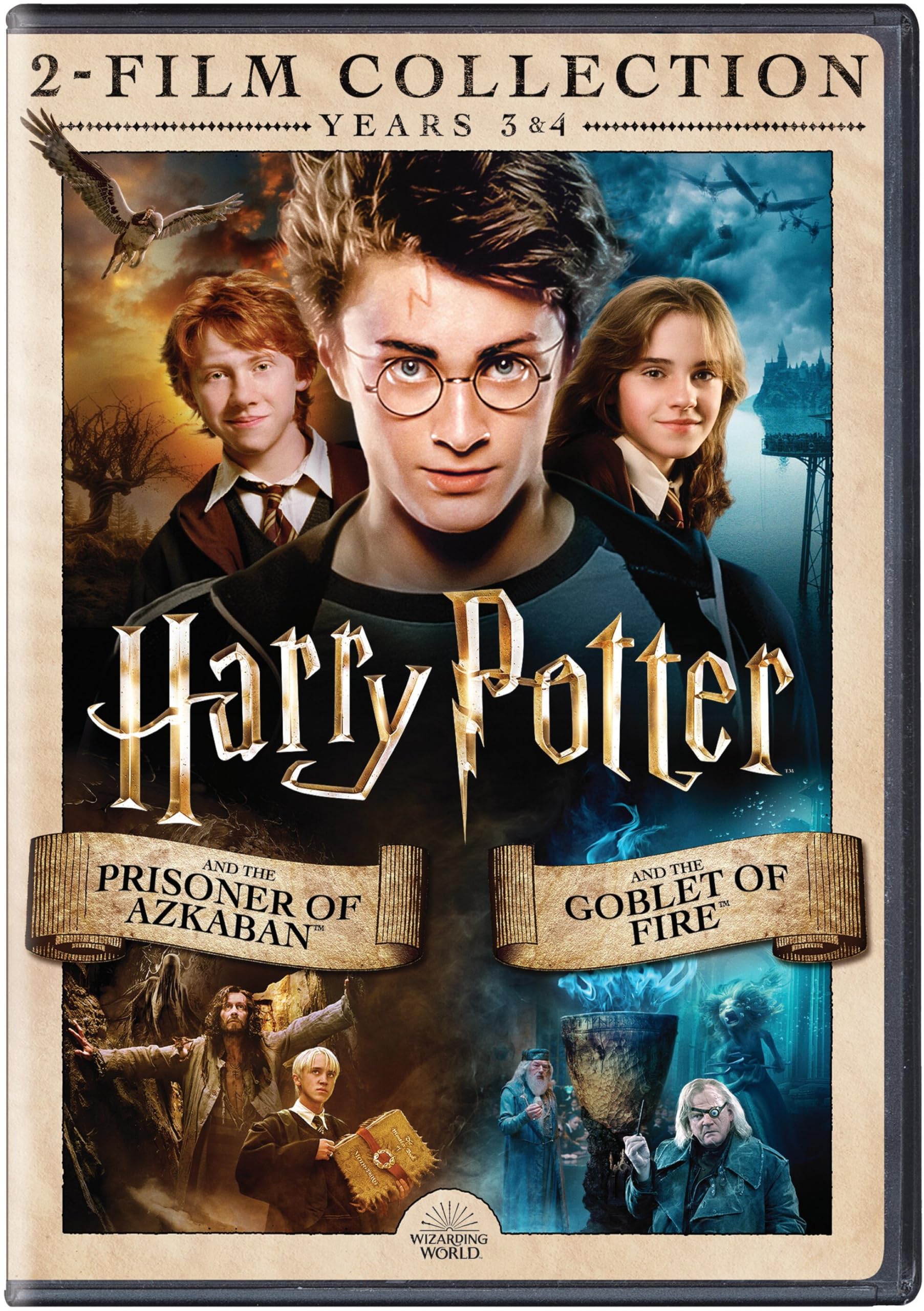 Harry Potter: Prisioner of Azkaban / Goblet of Fire (2pack/DVD) (DVD) - 9140