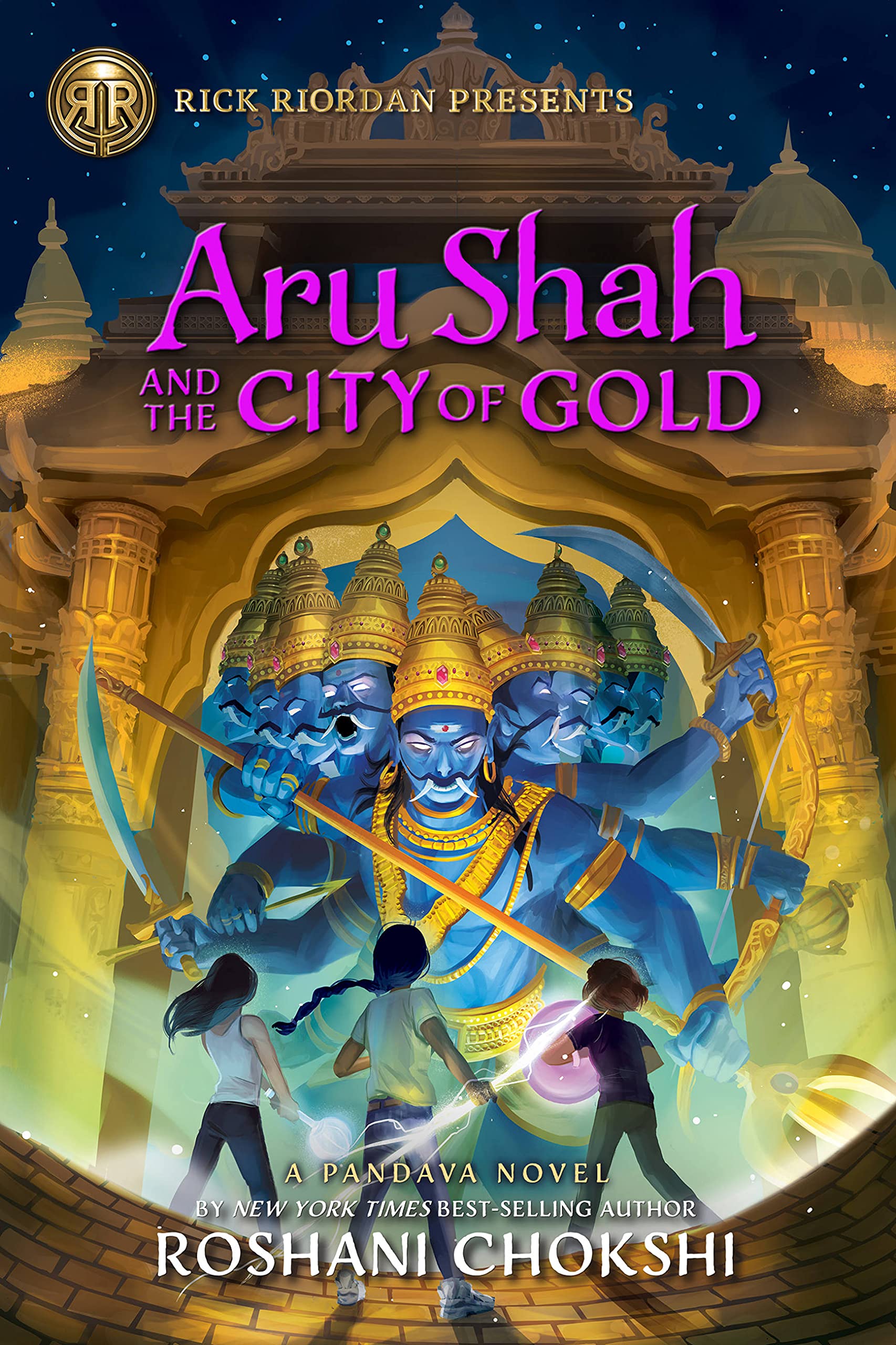 Rick Riordan Presents: Aru Shah and the City of Gold: A Pandava Novel Book 4 (Pandava Series) - 8246