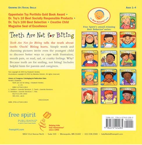 TEETH ARE NOT FOR BITING (BOARD - 5149