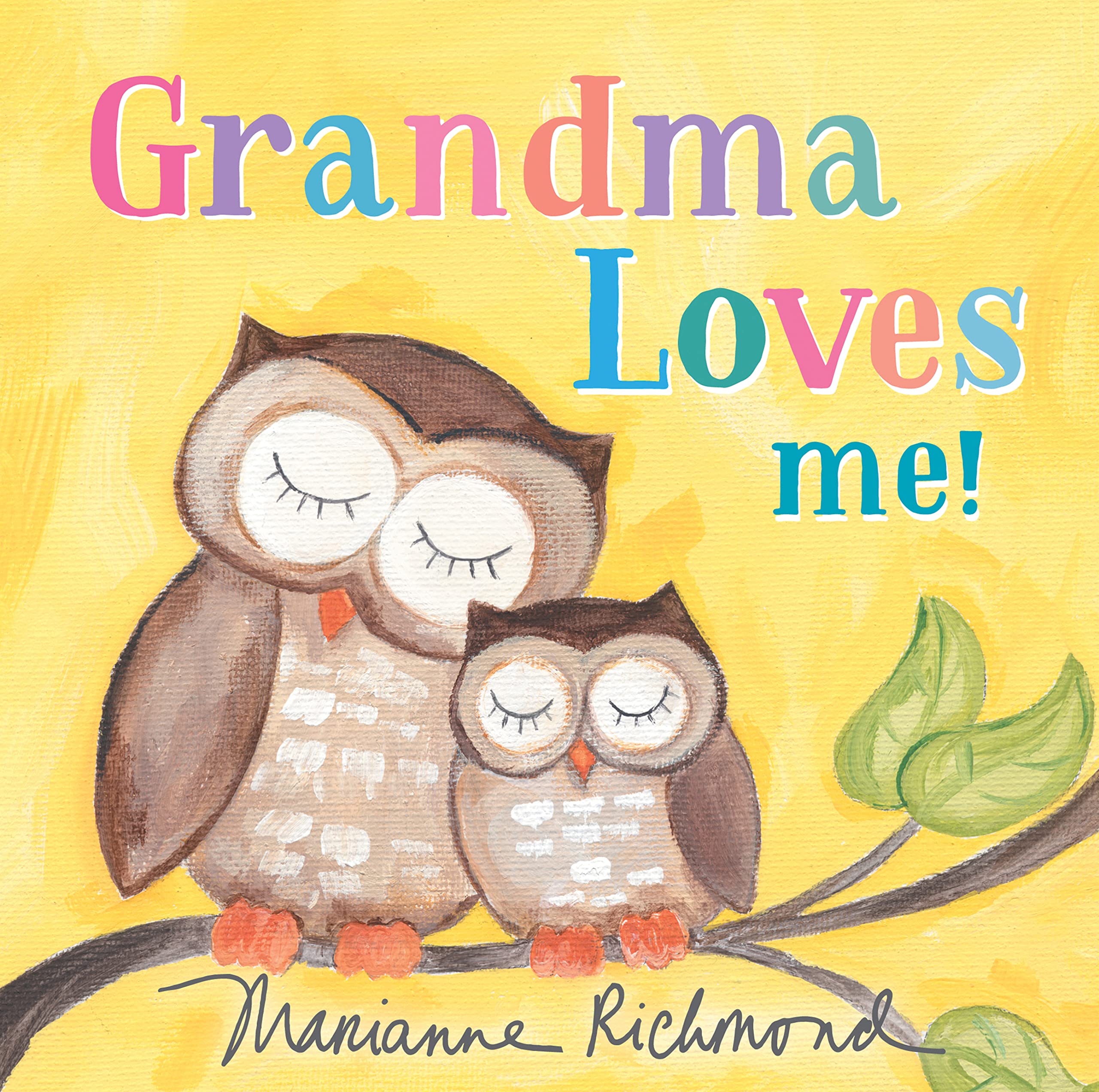 Grandma Loves Me!: A Sweet Baby Animal Book About a Grandmother's Love (Gifts for Grandchildren or Grandma) (Marianne Richmond) - 4210