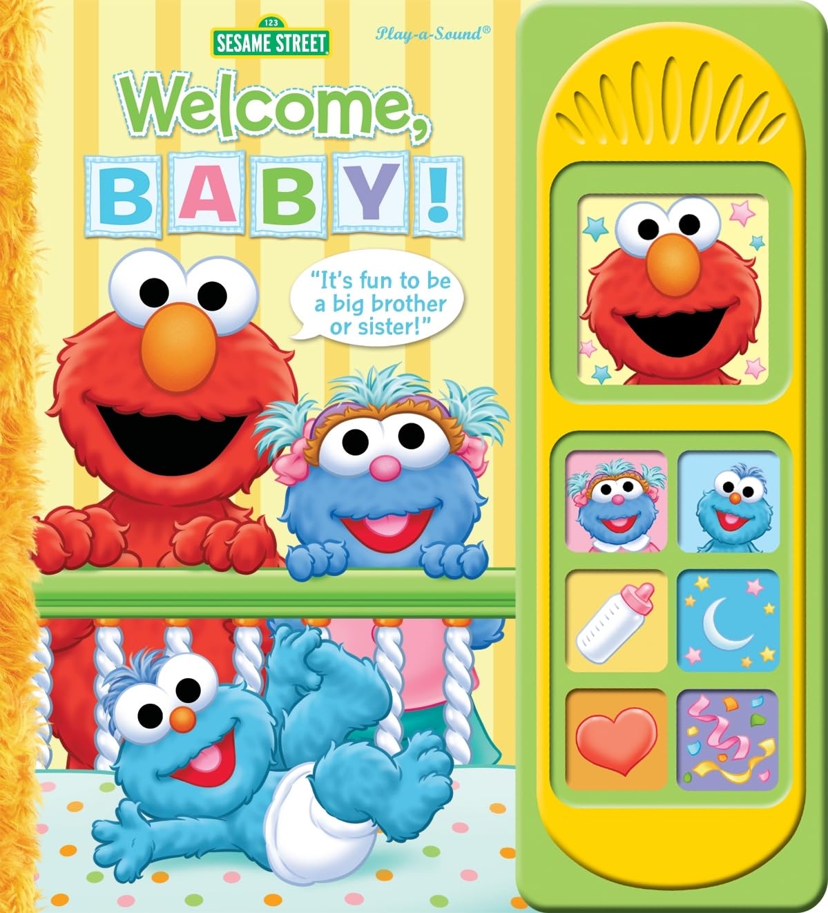 Sesame Street - Welcome, Baby! Sound Book - PI Kids - 8783