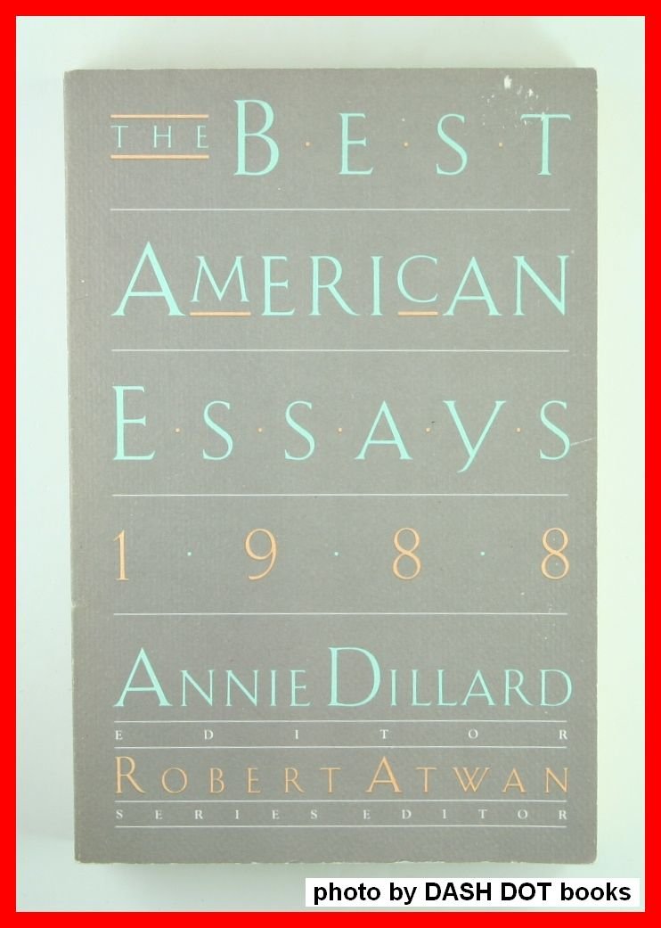 Best American Essays, 1988