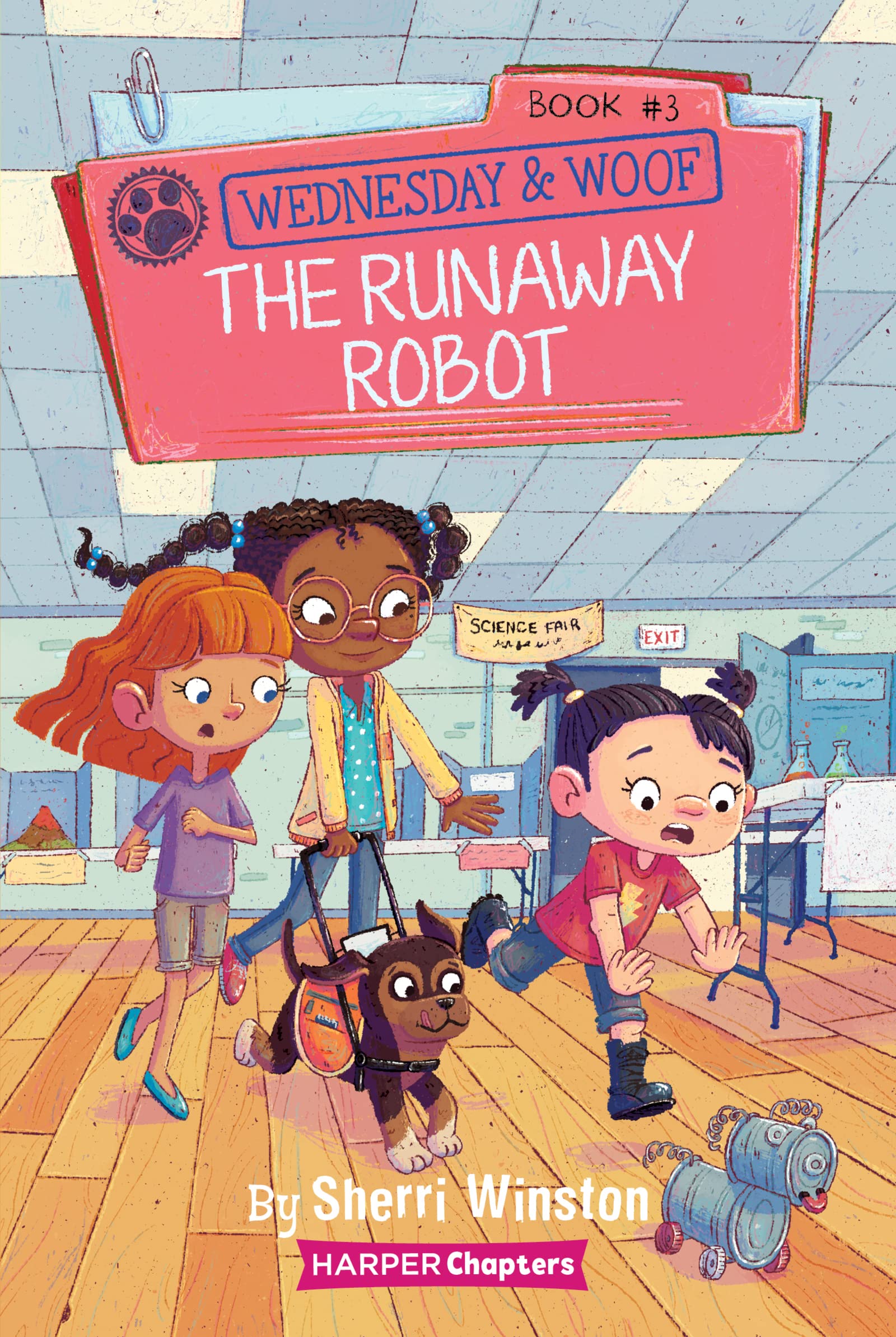 Wednesday and Woof #3: The Runaway Robot - 4059