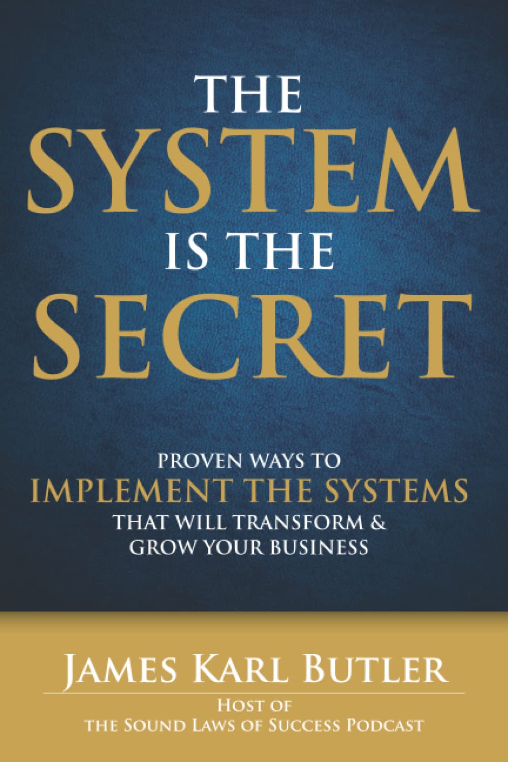 The System is the Secret: Proven Ways to Implement the Systems that Will Transform and Grow Your Business - 7232