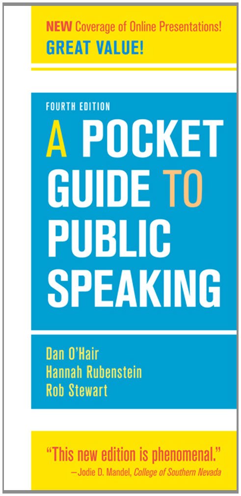 A Pocket Guide to Public Speaking - 4889