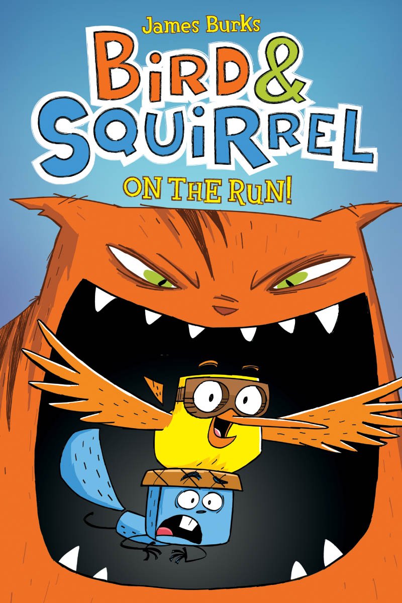 Bird & Squirrel On the Run!: A Graphic Novel (Bird & Squirrel #1) - 5847