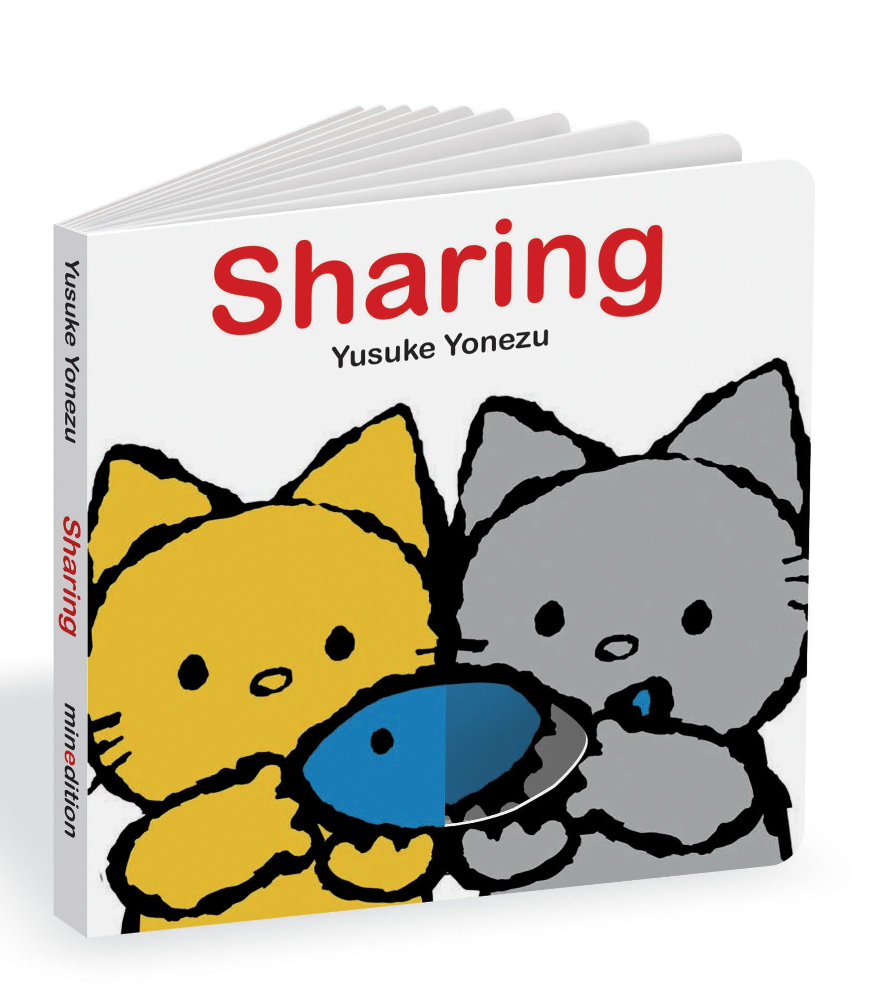 Sharing: An Interactive Book about Friendship for the Youngest Readers (The World of Yonezu) - 813