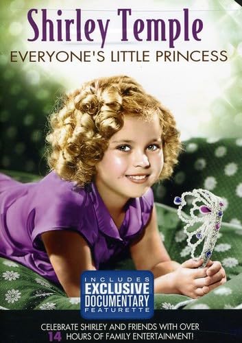 SHIRLEY TEMPLE - EVERYONE'S LITTLE PRINCESS DVD - 4450